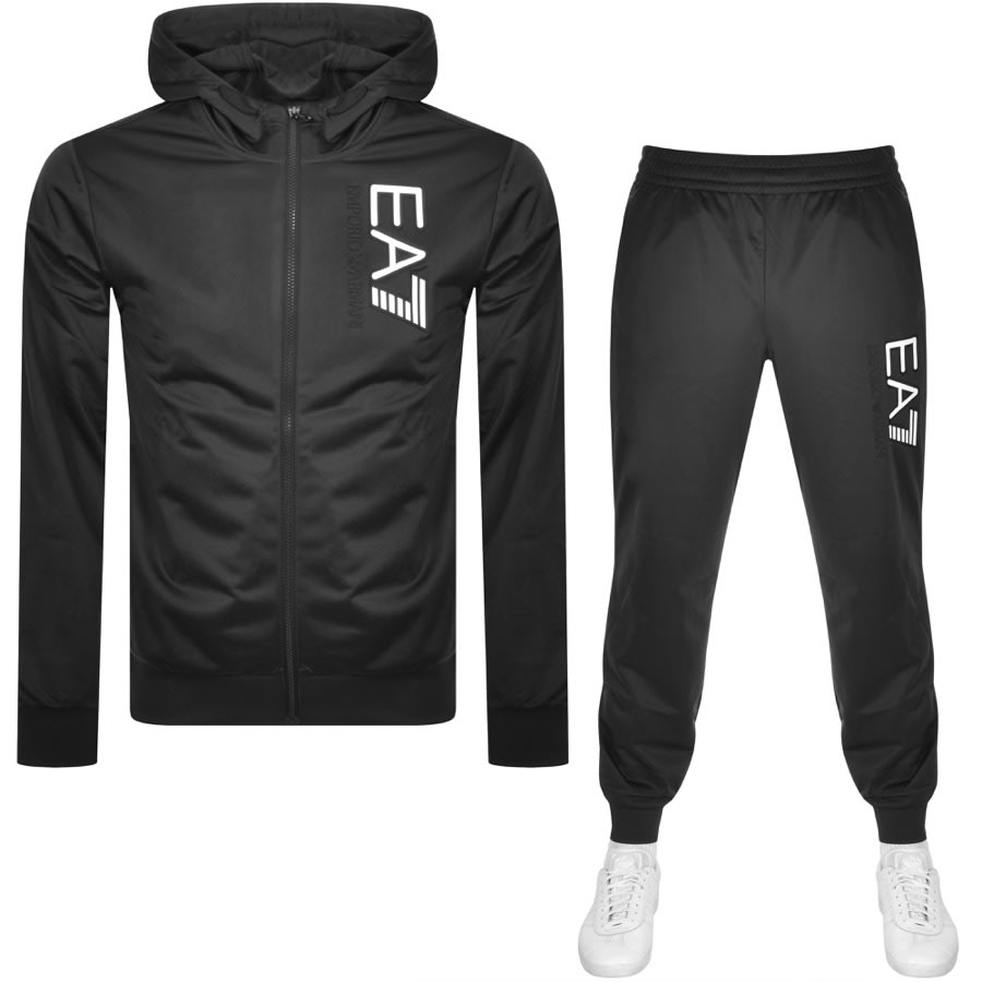 Alternative Image for ProductEA7 Emporio Armani Logo Tracksuit Black1
